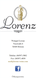 Mobile Screenshot of lorenz-weine.com